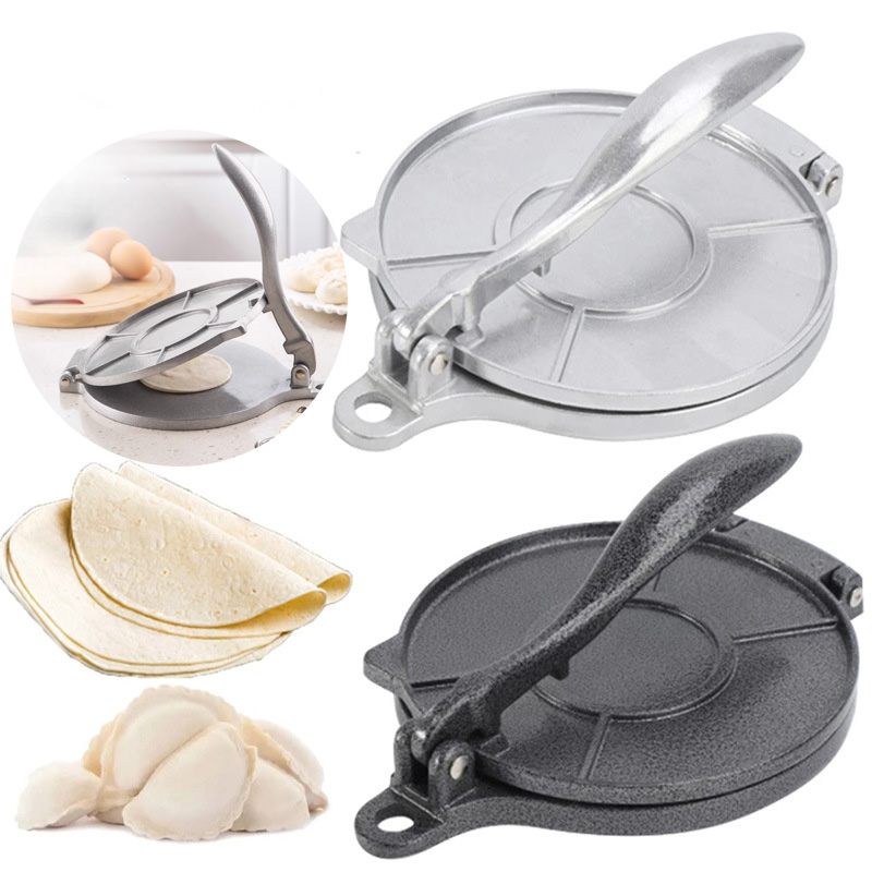 Cast Iron Corn - 1 Buah Penekan Tortilla 6.3 Inci