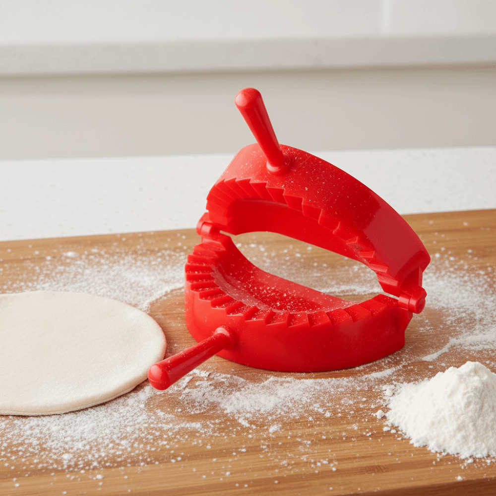 Dumpling Press Set - Alat Pembuat Pangsit Manual, Cetakan Pangsit