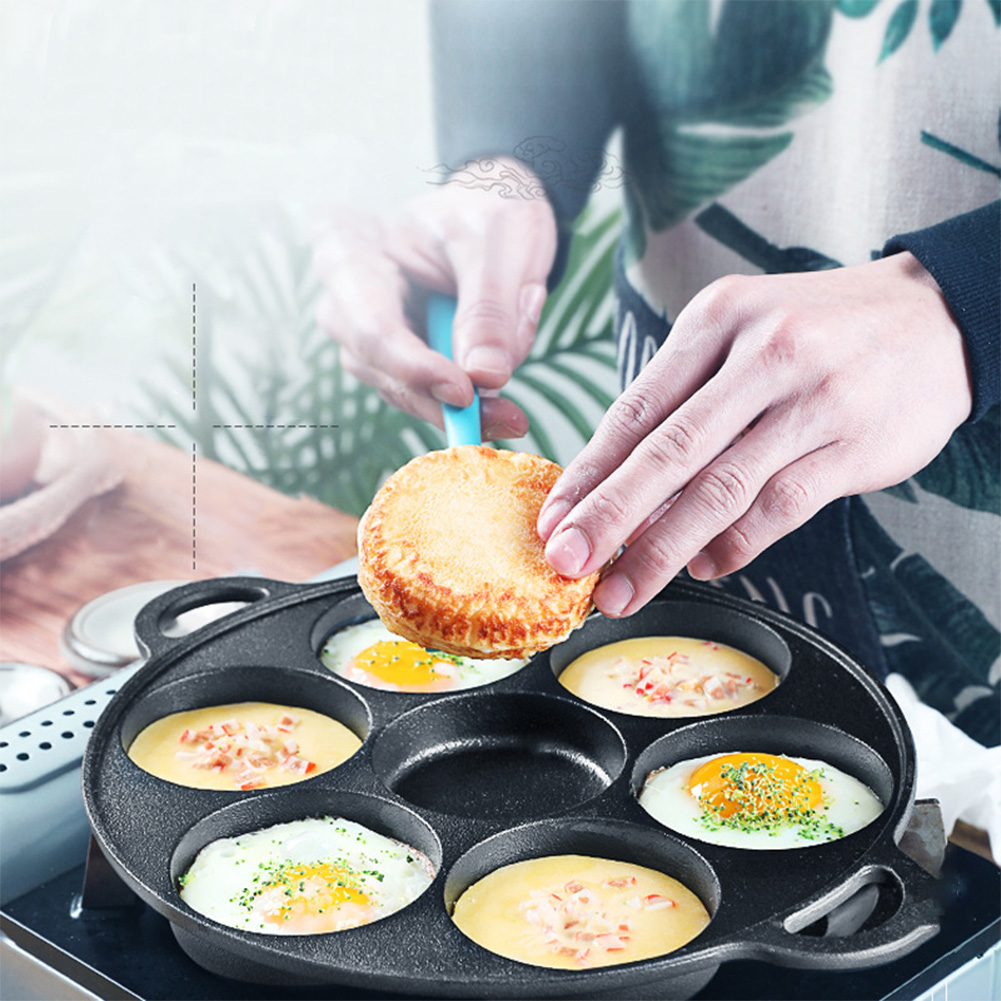 Cast Iron Corn - Wajan Penggorengan 7 Lubang Besi Cor