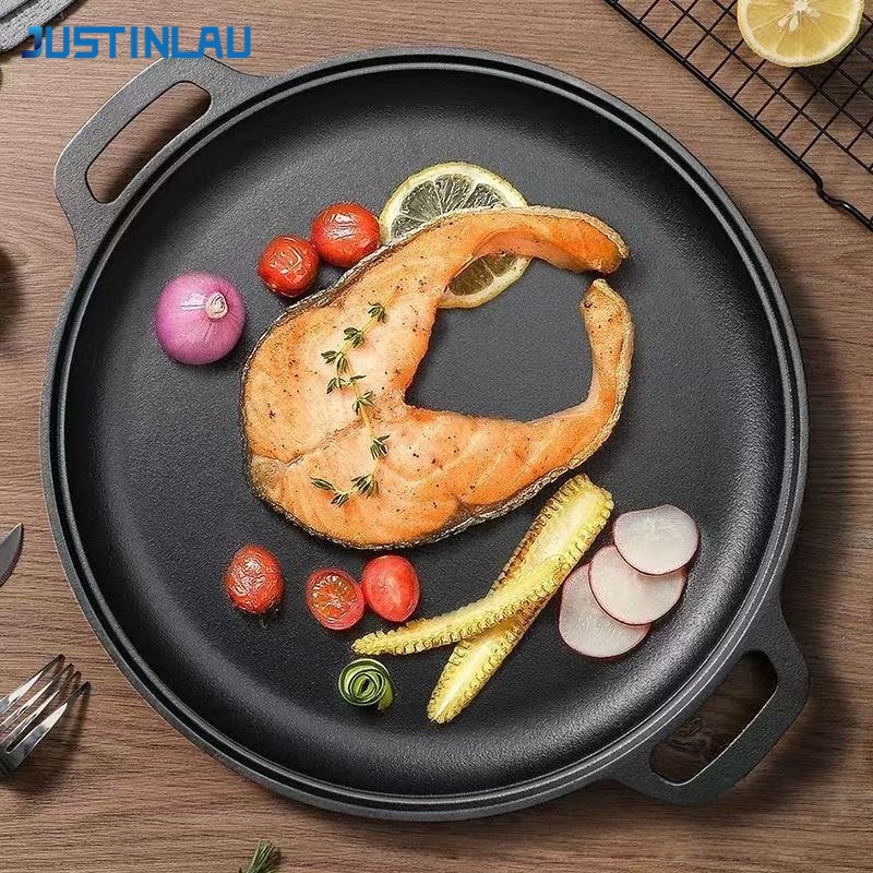 Cast Iron Corn - JUSTINLAU Wajan Penggorengan Besi Cor Dua