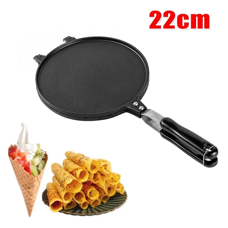 Waffle Cone Maker - Pembuat Wafel Gulung Telur Tidak Lengket