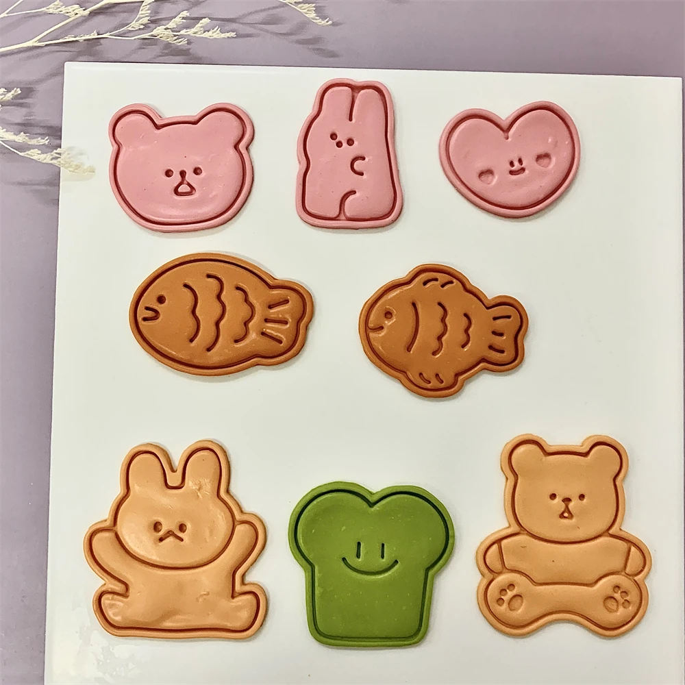 Cetakan kue emboss kukis hewan - Bunny Cake Mold ulasan dan harga