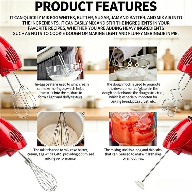 Aksesoris Mixer Tangan AT28 Un - Kitchenaid Mixer Hand Mixer ulasan dan harga