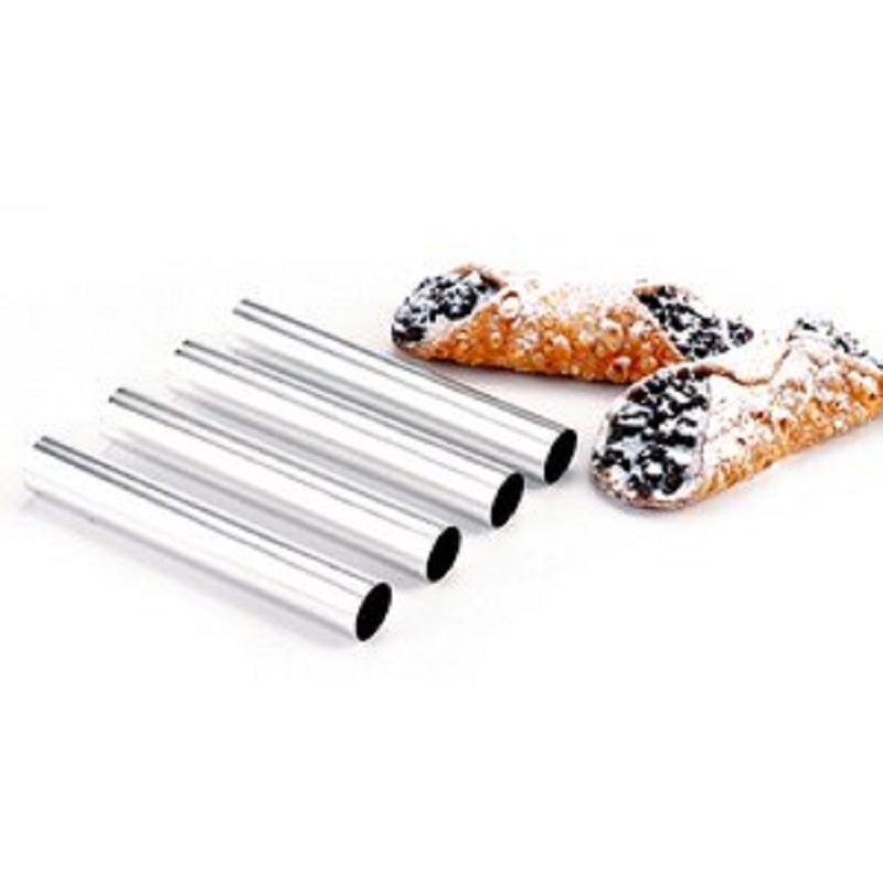Bentuk Alluminum Cannoli, 4 Ta - Danish Pancake Pan ulasan dan harga