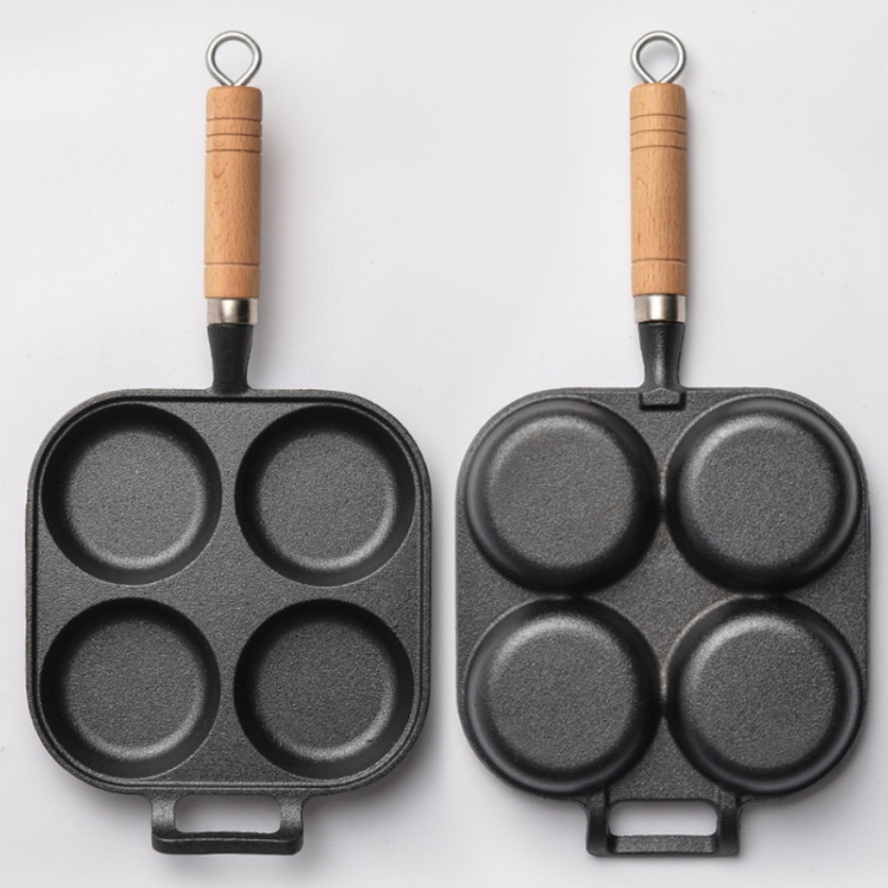 JUSTINLAU Panci Omelet Besi Co - Cast Iron Corn ulasan dan harga