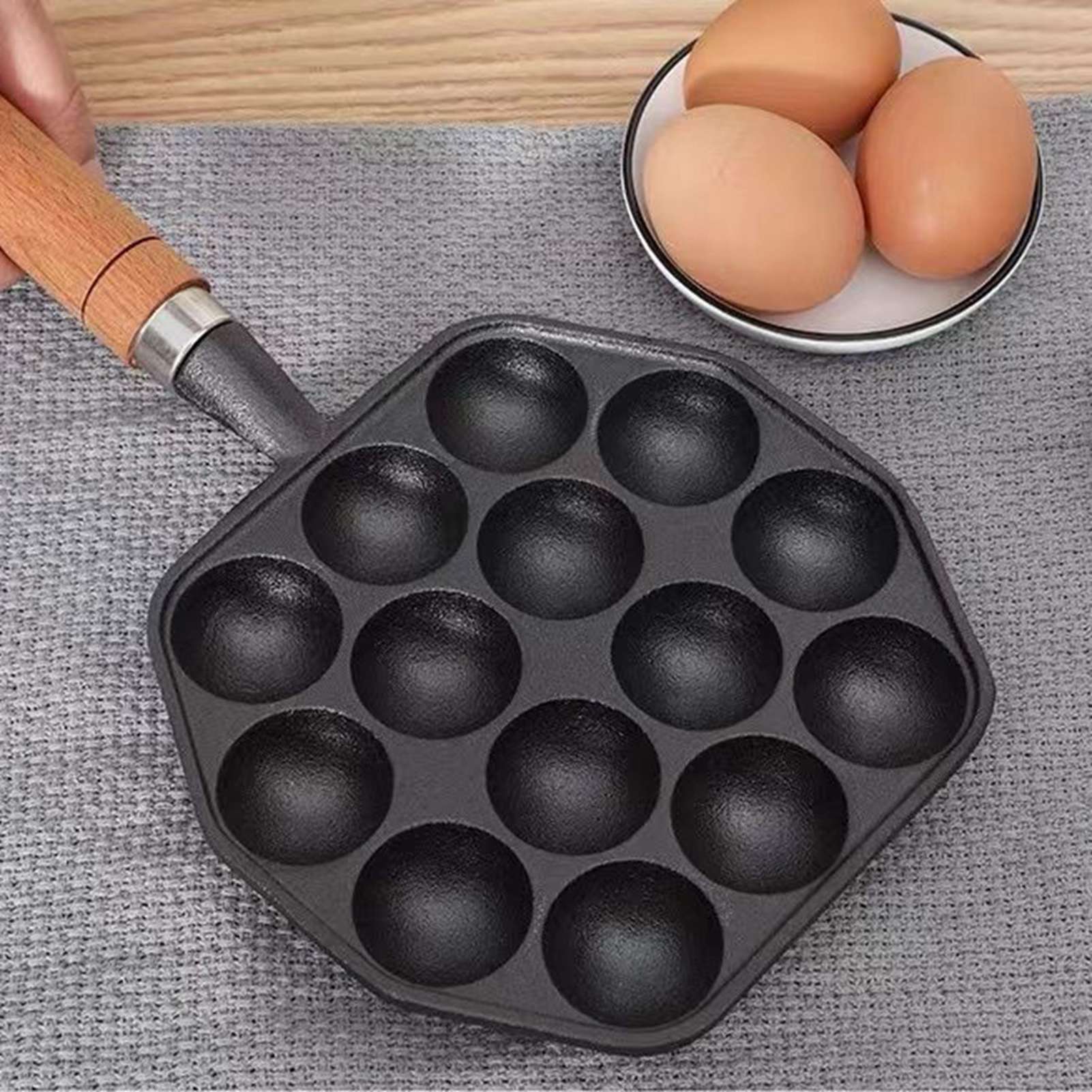 Panci Panggangan Takoyaki Muda - Takoyaki Grill Plate ulasan dan harga