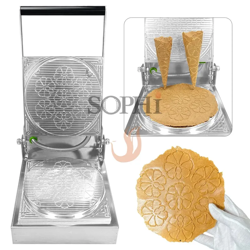 Mesin Pembuat Waffle Cone Prof - Waffle Cone Maker ulasan dan harga