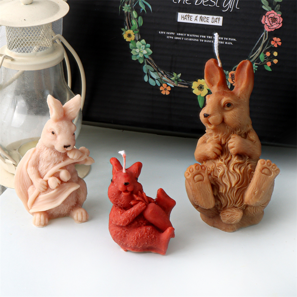 Cetakan silikon lilin kelinci  - Bunny Cake Mold ulasan dan harga