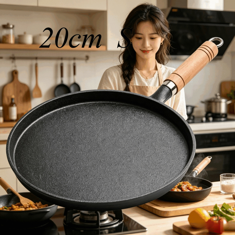Wajan Besi Cor 20cm Gagang Kay - Cast Iron Corn ulasan dan harga